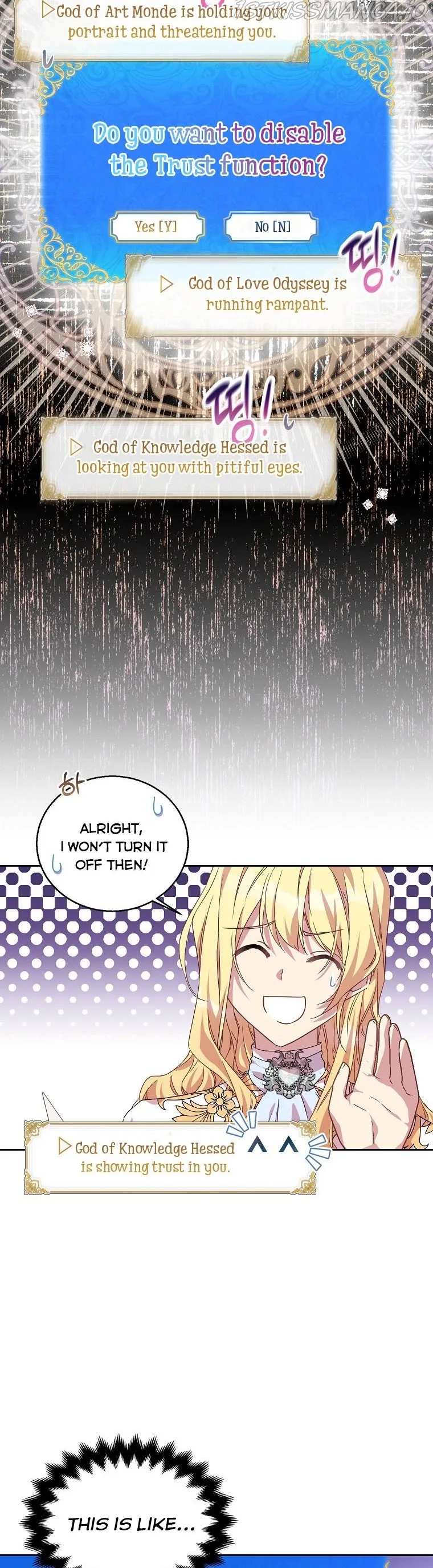 I'm a Fake Saintess but the Gods are Obsessed Chapter 6 page 19