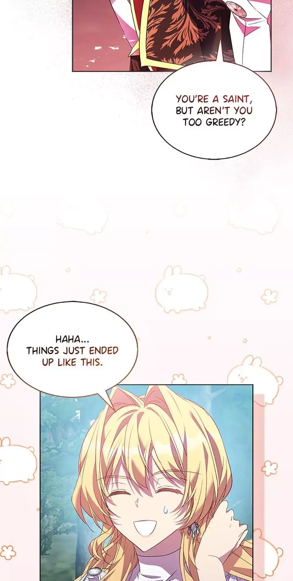 I'm a Fake Saintess but the Gods are Obsessed Chapter 62 page 61