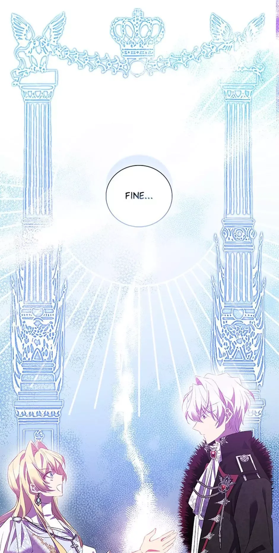 I'm a Fake Saintess but the Gods are Obsessed Chapter 63 page 46