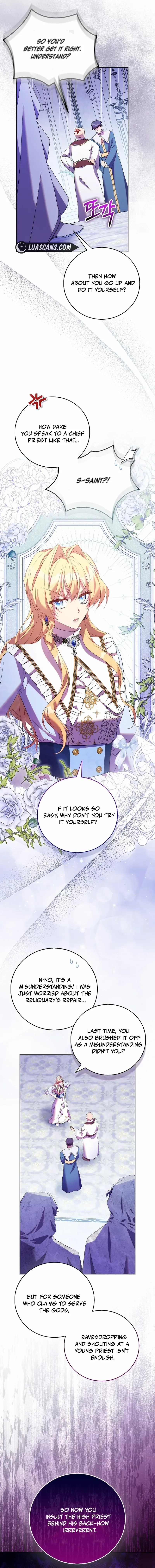 I'm a Fake Saintess but the Gods are Obsessed Chapter 68 page 4