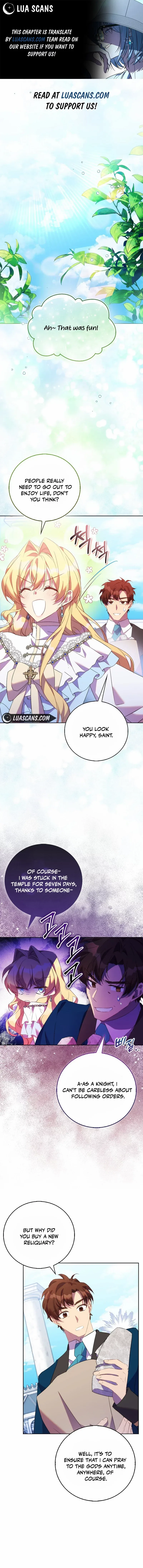 I'm a Fake Saintess but the Gods are Obsessed Chapter 69 page 2