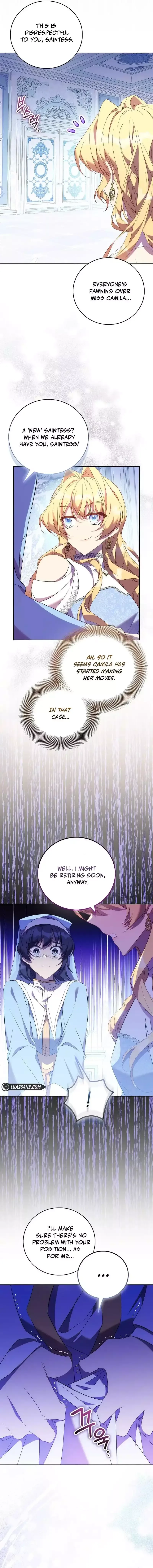 I'm a Fake Saintess but the Gods are Obsessed Chapter 72 page 9