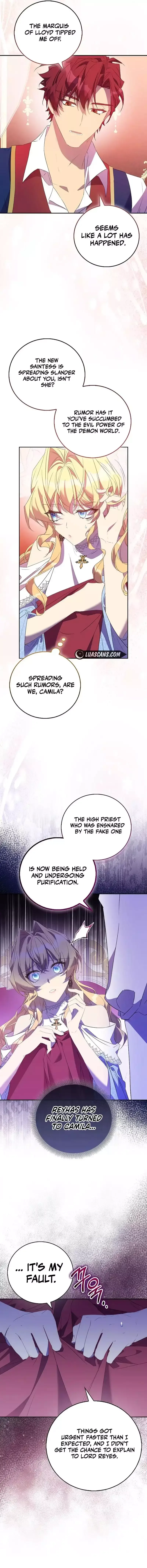 I'm a Fake Saintess but the Gods are Obsessed Chapter 74 page 2
