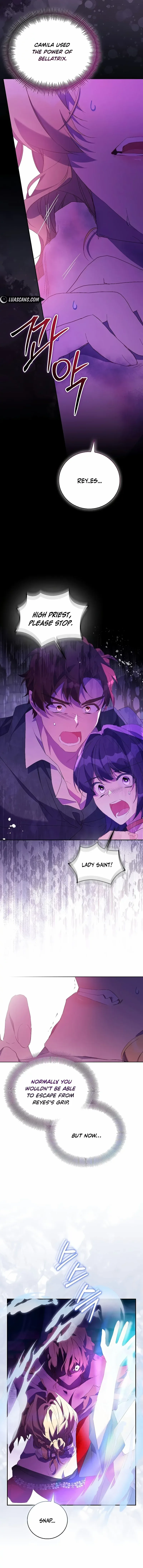 I'm a Fake Saintess but the Gods are Obsessed Chapter 77 page 4