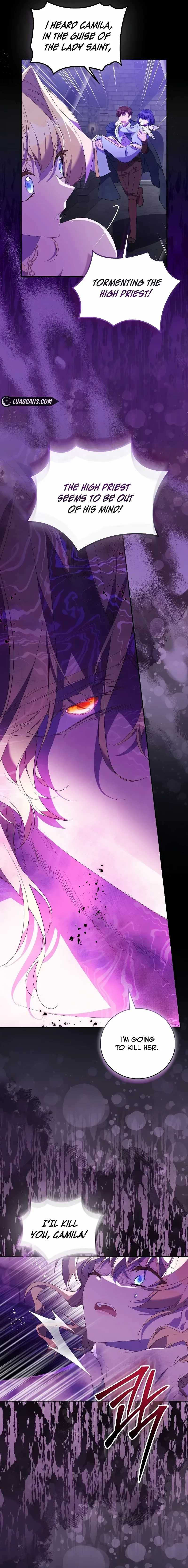 I'm a Fake Saintess but the Gods are Obsessed Chapter 77 page 3