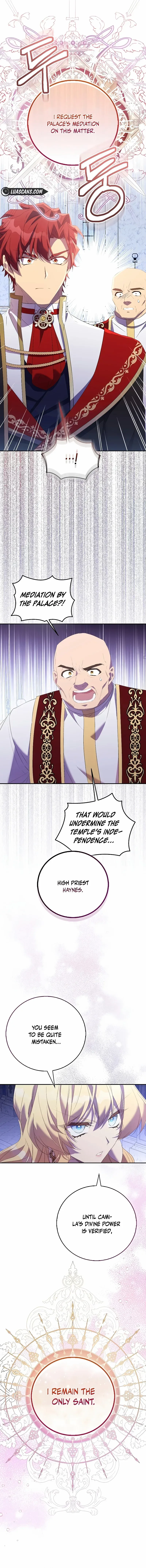 I'm a Fake Saintess but the Gods are Obsessed Chapter 77 page 16