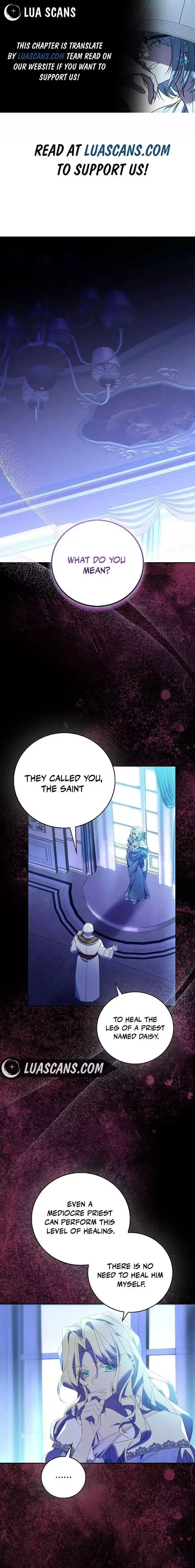 I'm a Fake Saintess but the Gods are Obsessed Chapter 79 page 2
