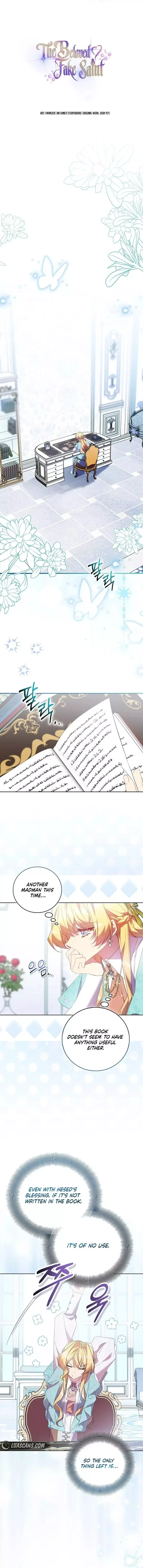 I'm a Fake Saintess but the Gods are Obsessed Chapter 84 page 6