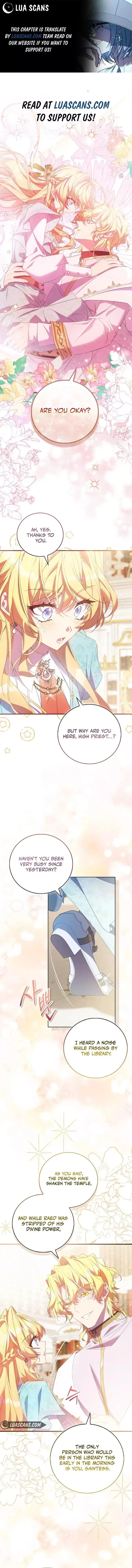 I'm a Fake Saintess but the Gods are Obsessed Chapter 84 page 1