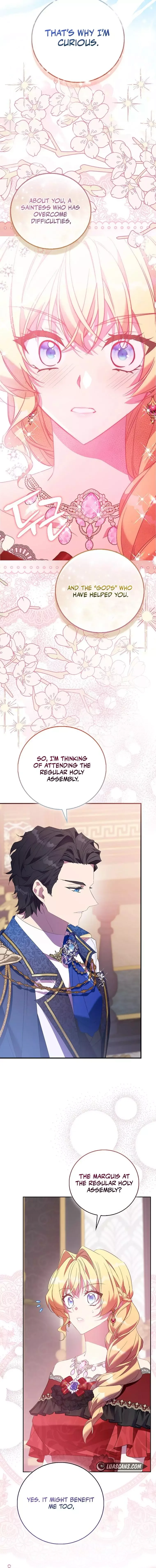 I'm a Fake Saintess but the Gods are Obsessed Chapter 85 page 4