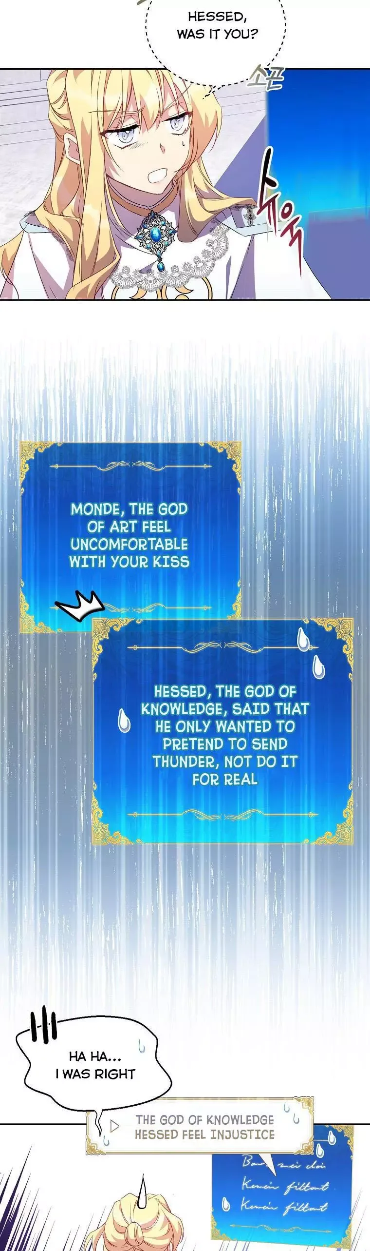 I'm a Fake Saintess but the Gods are Obsessed Chapter 9 page 19