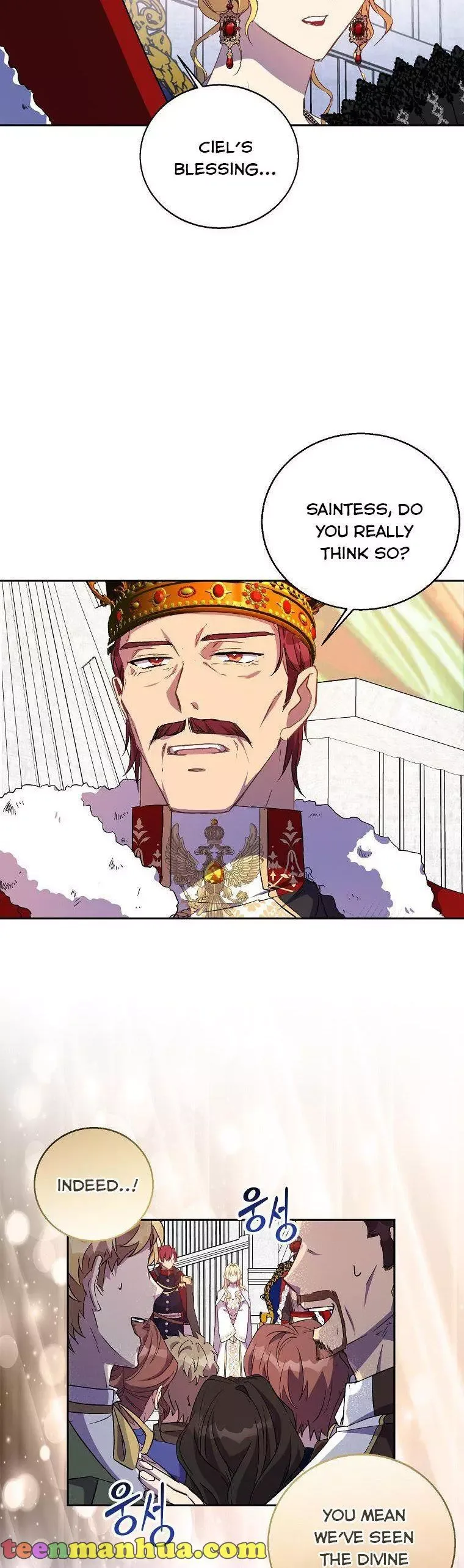 I'm a Fake Saintess but the Gods are Obsessed Chapter 9 page 30