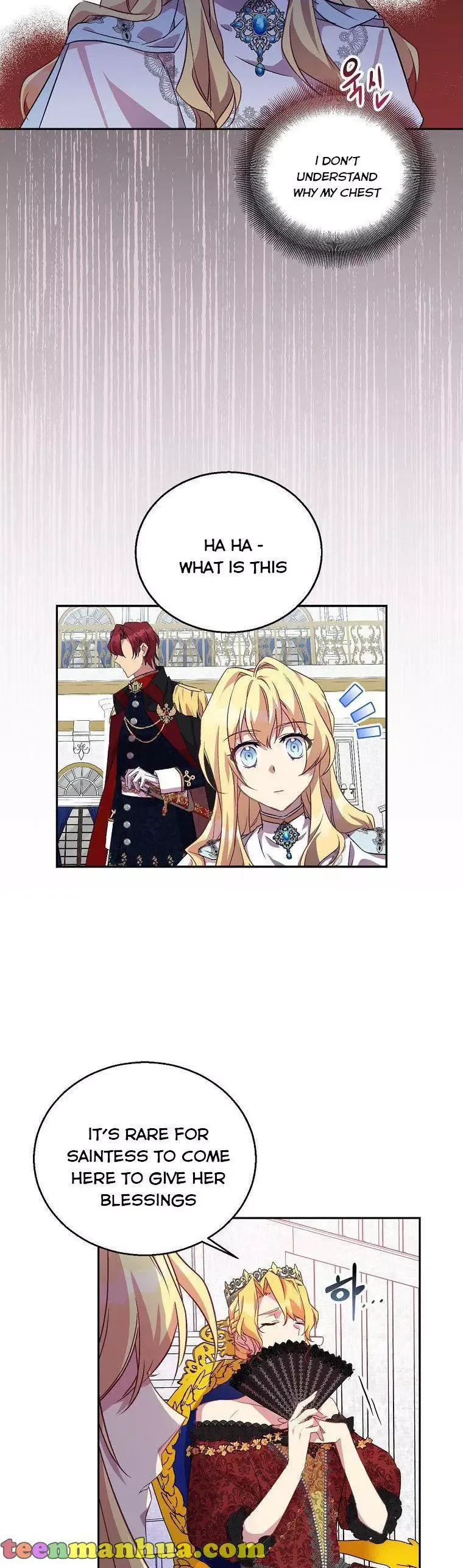 I'm a Fake Saintess but the Gods are Obsessed Chapter 9 page 23
