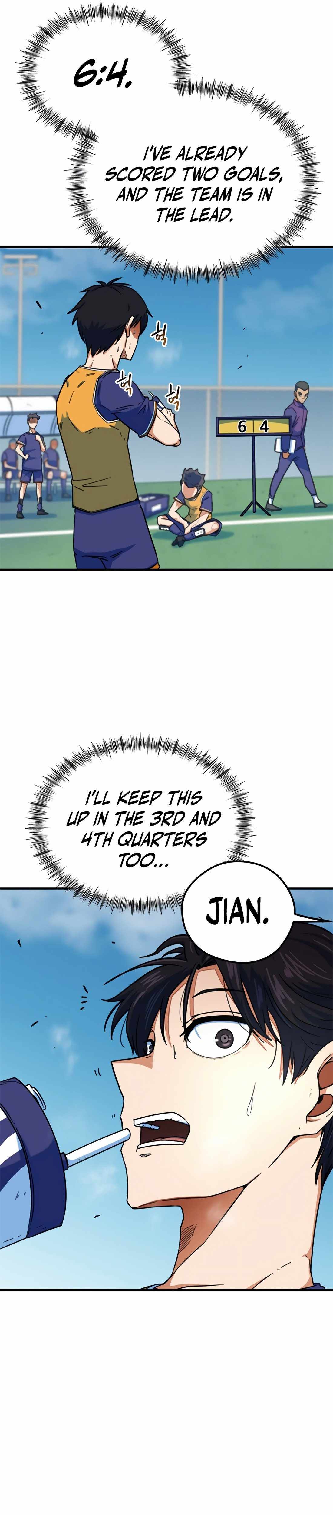 I'm Being Misunderstood as a Soccer Genius Chapter 1 page 58