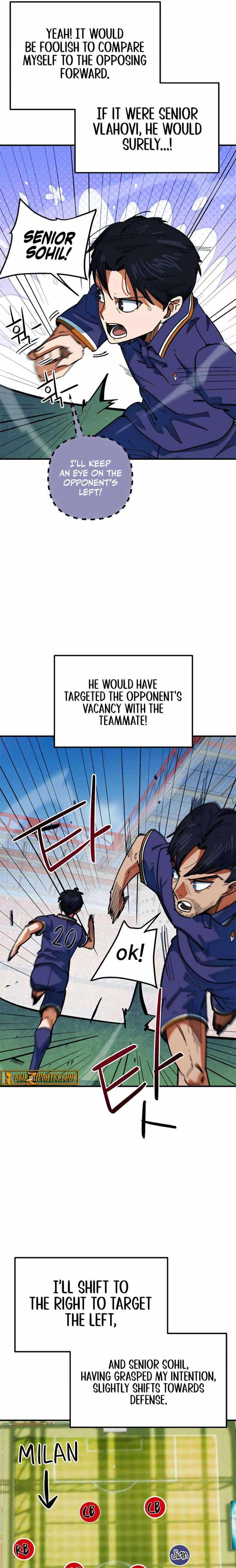 I'm Being Misunderstood as a Soccer Genius Chapter 61 page 21