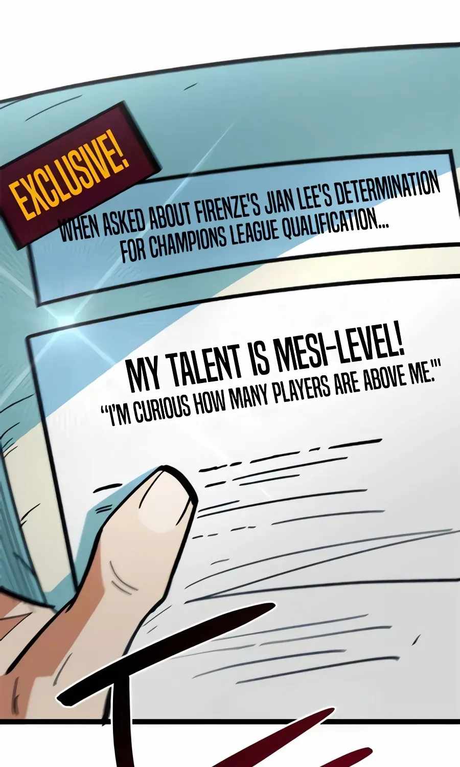 I'm Being Misunderstood as a Soccer Genius Chapter 80 page 209