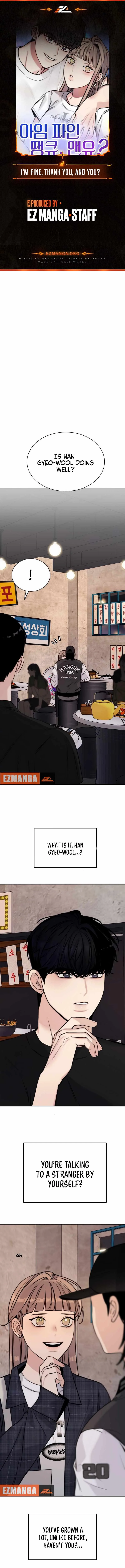 I'm Fine, Thank You, And You? Chapter 6 page 1