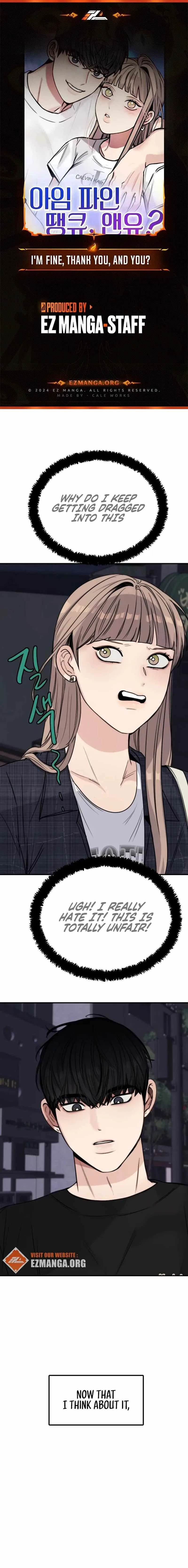 I'm Fine, Thank You, And You? Chapter 8 page 1