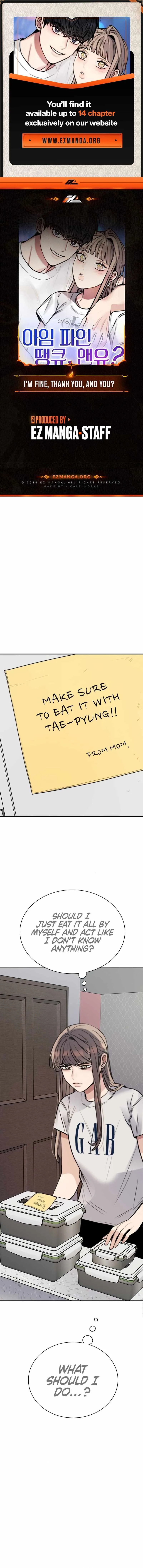 I'm Fine, Thank You, And You? Chapter 9 page 1