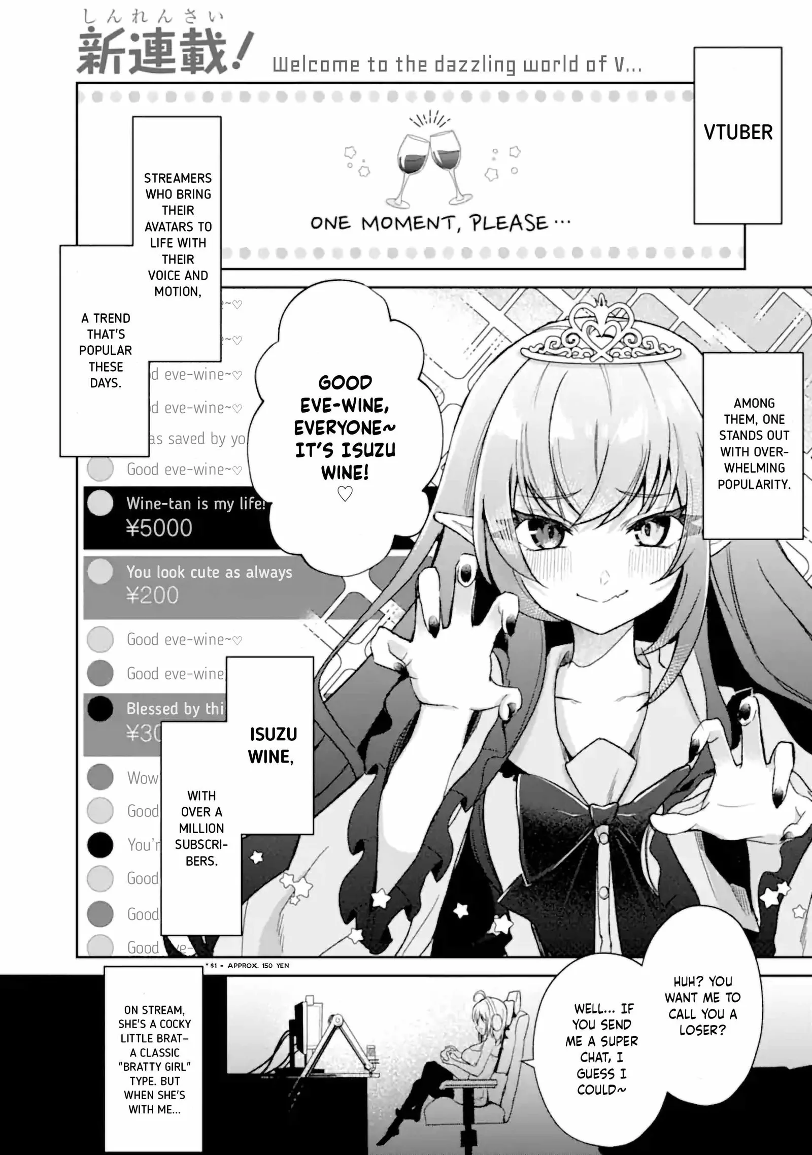 I'm the Older Brother of a Famous VTuber, But for Some Reason I Became Famous Chapter 1.1 page 2