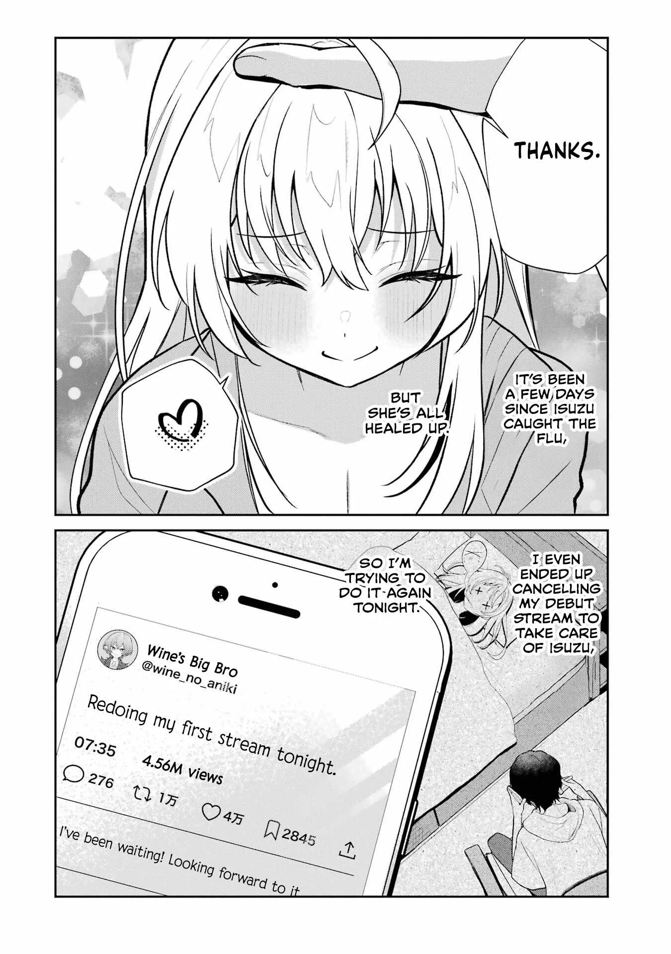 I'm the Older Brother of a Famous VTuber, But for Some Reason I Became Famous Chapter 14 page 2