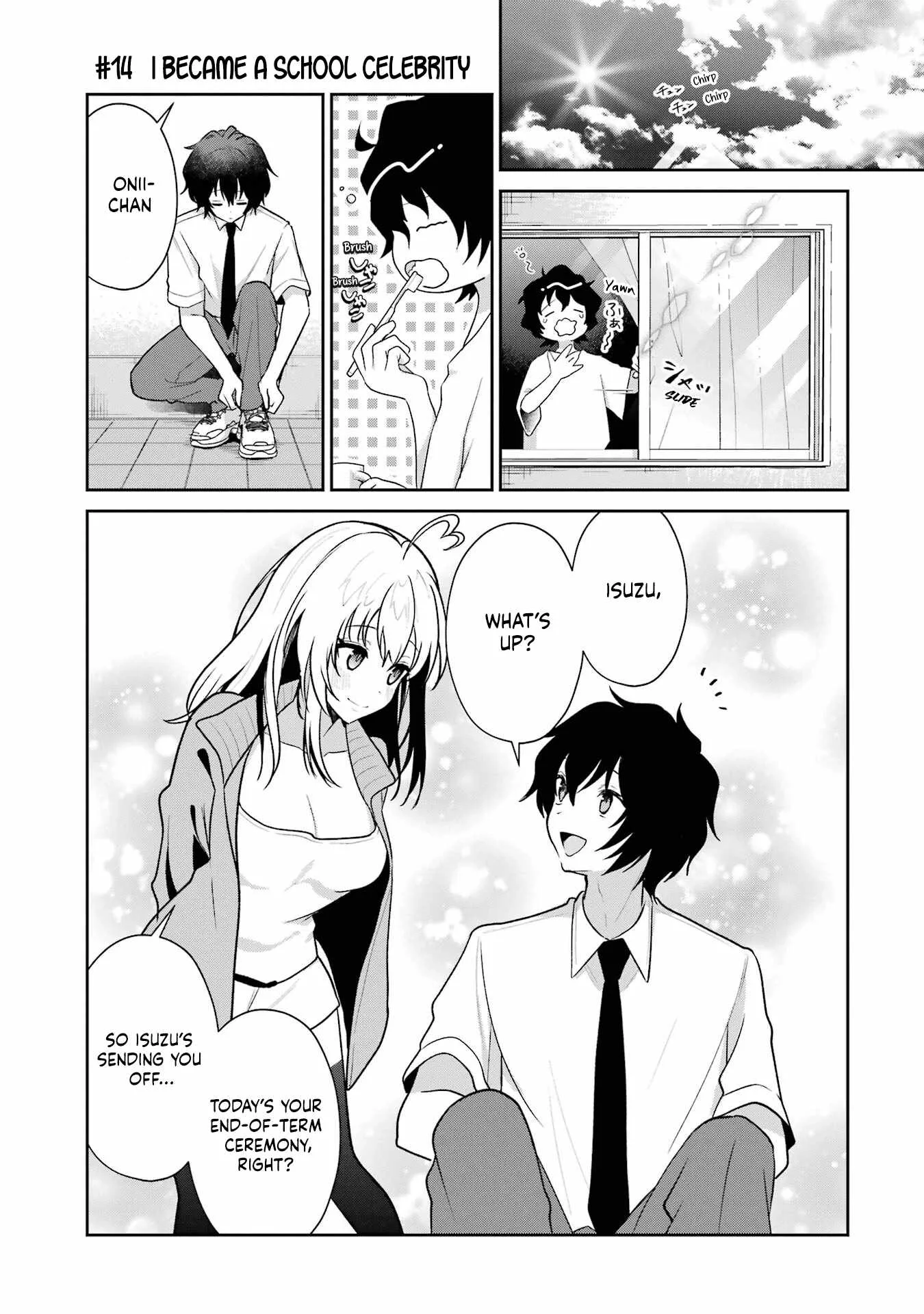 I'm the Older Brother of a Famous VTuber, But for Some Reason I Became Famous Chapter 14 page 1