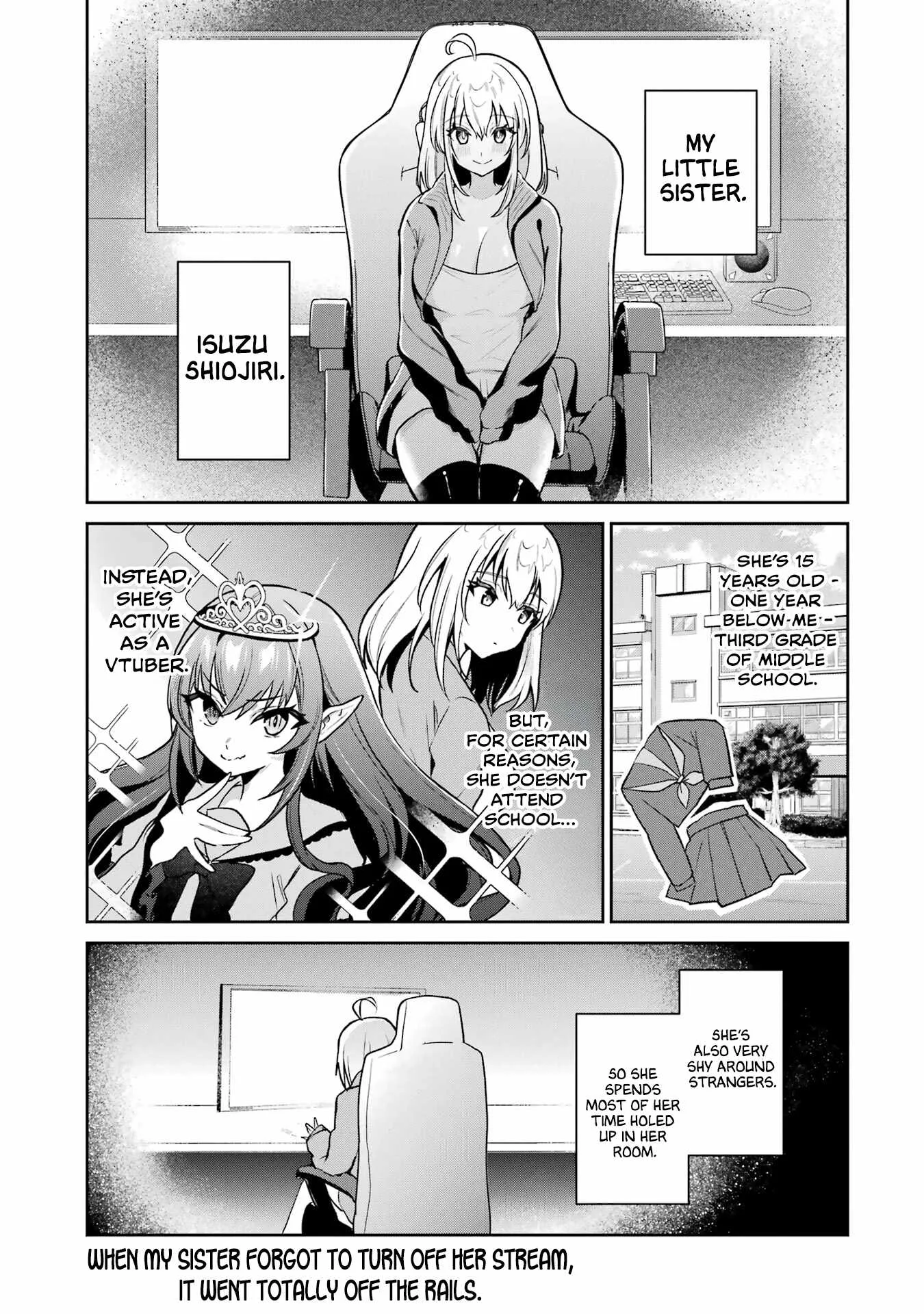 I'm the Older Brother of a Famous VTuber, But for Some Reason I Became Famous Chapter 2 page 1