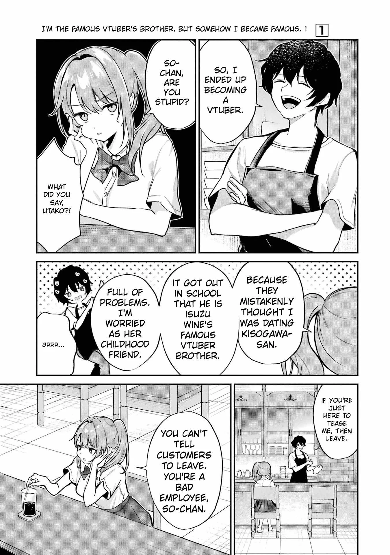 I'm the Older Brother of a Famous VTuber, But for Some Reason I Became Famous Chapter 3 page 19