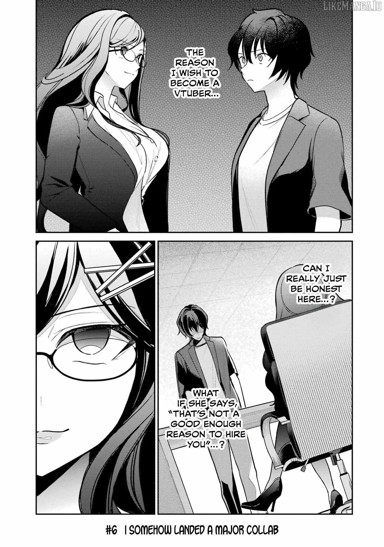 I'm the Older Brother of a Famous VTuber, But for Some Reason I Became Famous Chapter 6 page 1