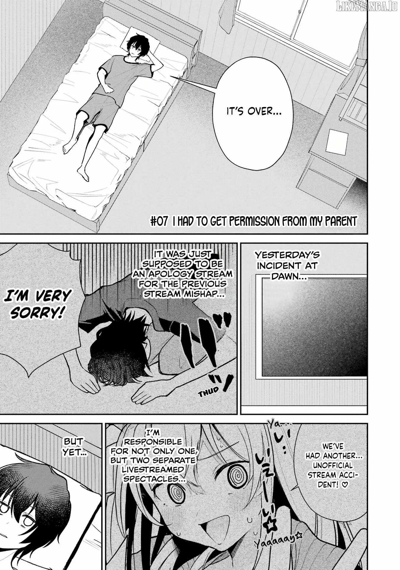 I'm the Older Brother of a Famous VTuber, But for Some Reason I Became Famous Chapter 7 page 2
