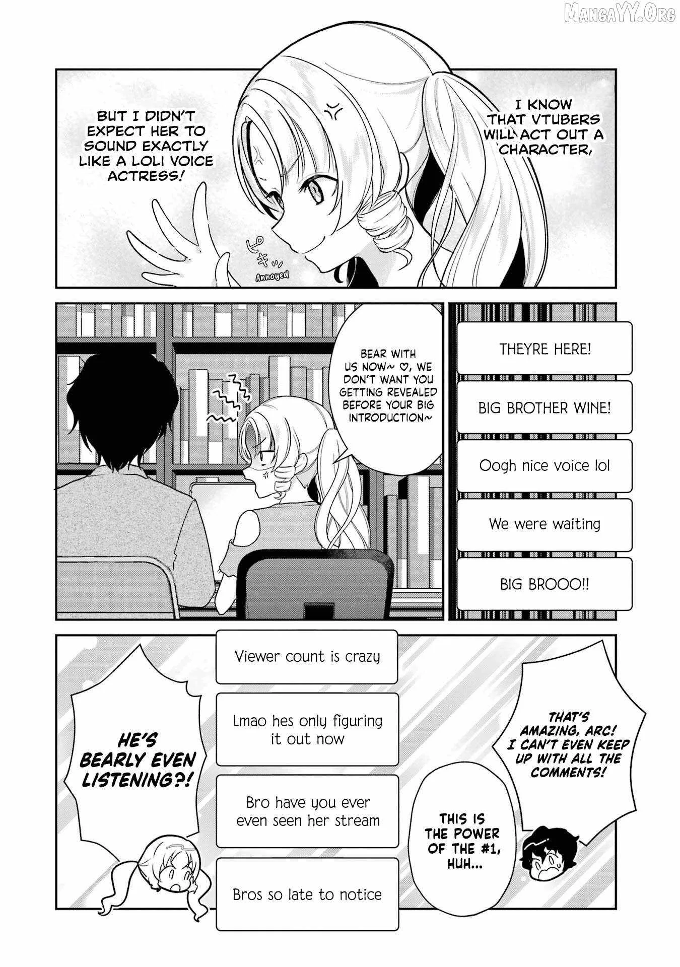 I'm the Older Brother of a Famous VTuber, But for Some Reason I Became Famous Chapter 9 page 7