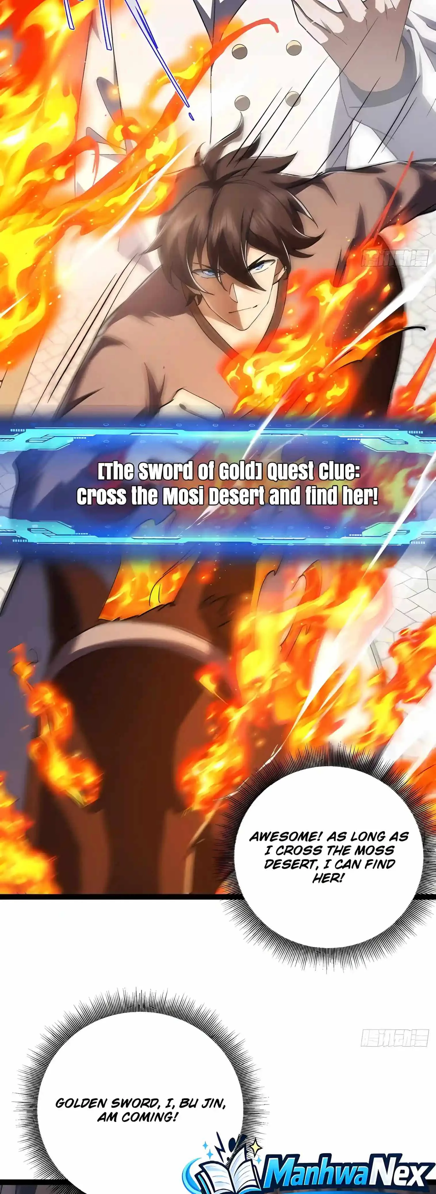 I May Be a Beginner, but I’m Actually a Level 99 Overpowered Player Chapter 21 page 49