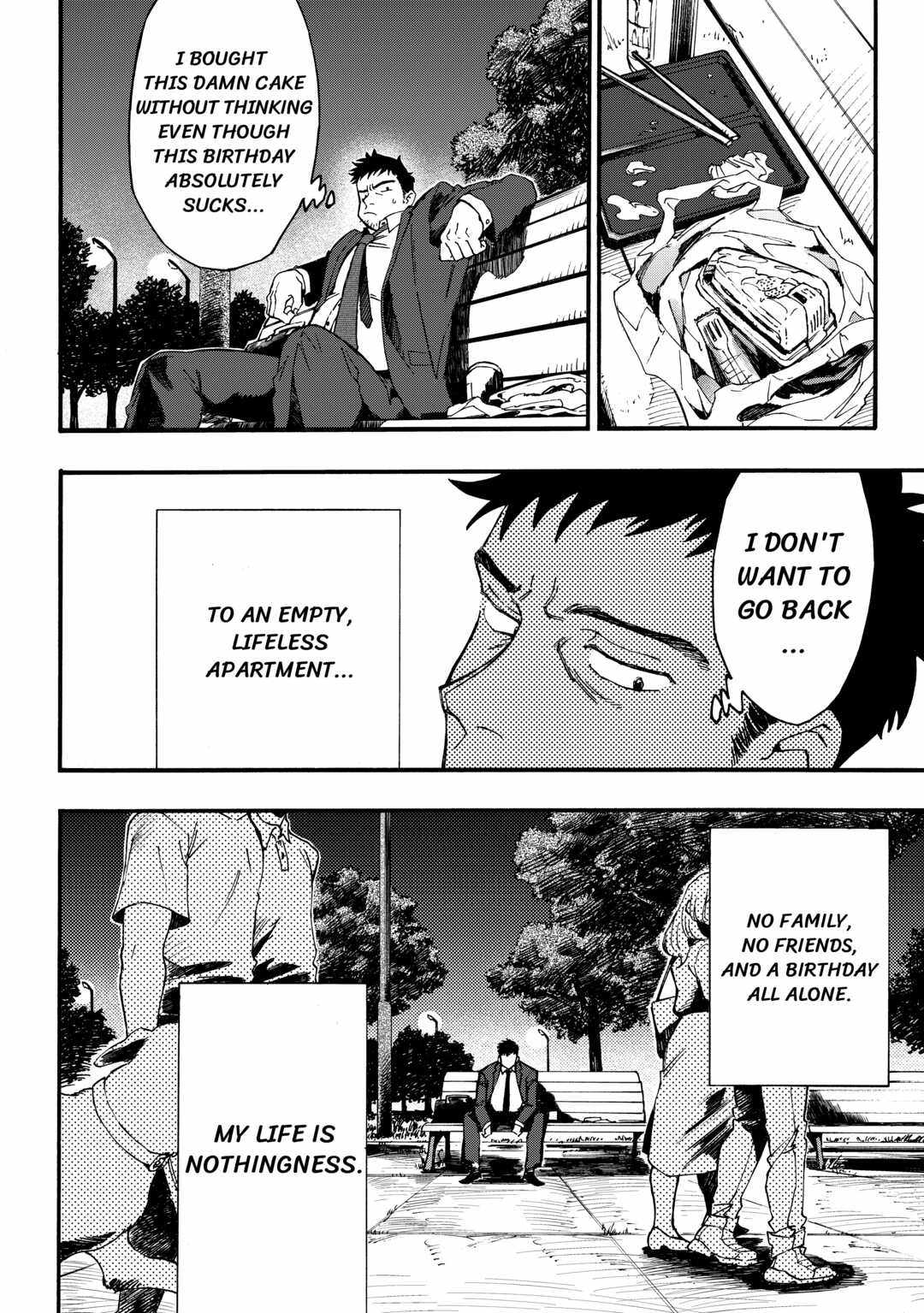 I May Be a Forty-something Old Guy, but Some Goddess Gave Me Nine Cheat Abilities! Chapter 1 page 2