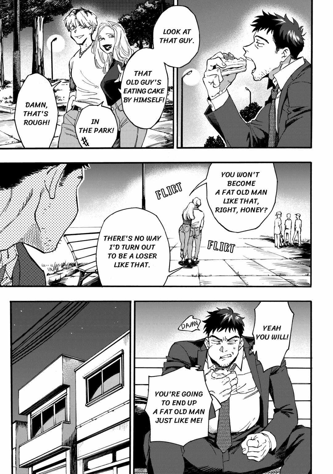 I May Be a Forty-something Old Guy, but Some Goddess Gave Me Nine Cheat Abilities! Chapter 1 page 3