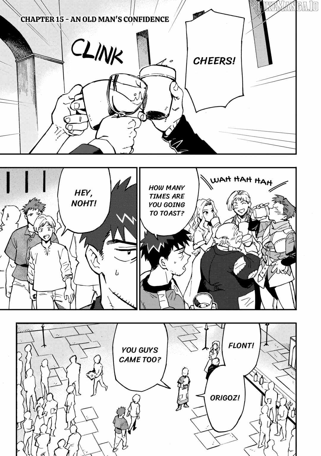 I May Be a Forty-something Old Guy, but Some Goddess Gave Me Nine Cheat Abilities! Chapter 15 page 1