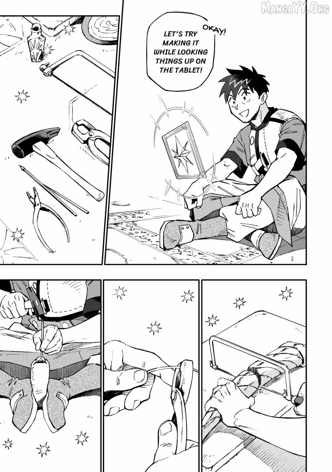 I May Be a Forty-something Old Guy, but Some Goddess Gave Me Nine Cheat Abilities! Chapter 19 page 15