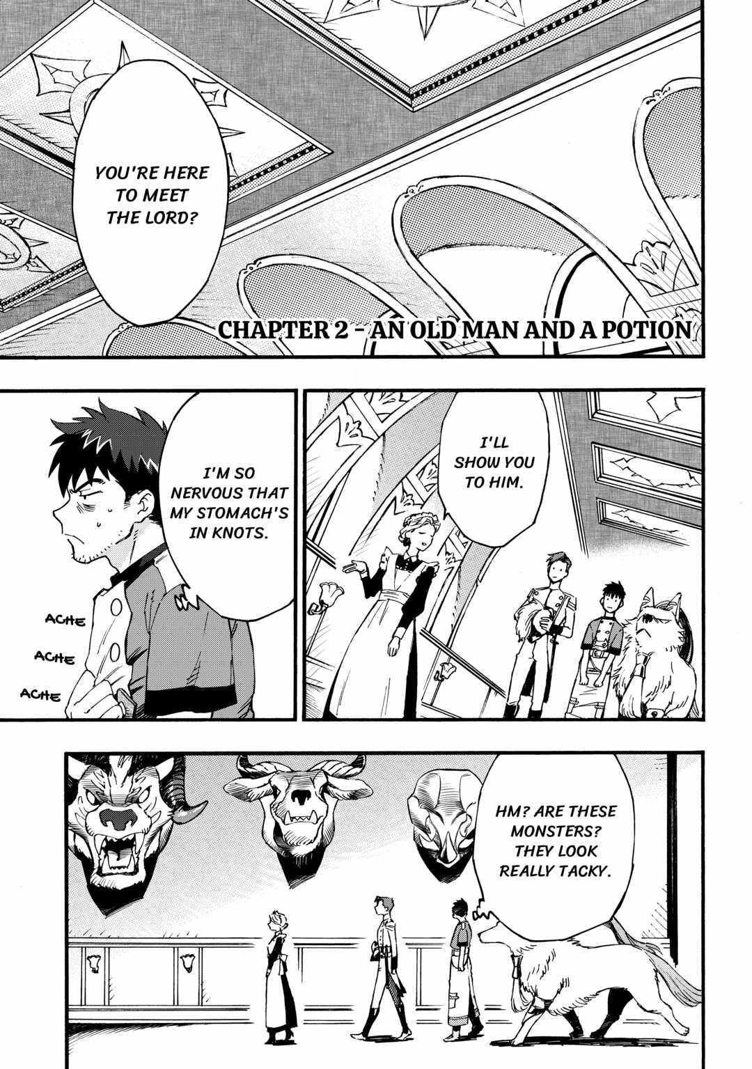 I May Be a Forty-something Old Guy, but Some Goddess Gave Me Nine Cheat Abilities! Chapter 2 page 2