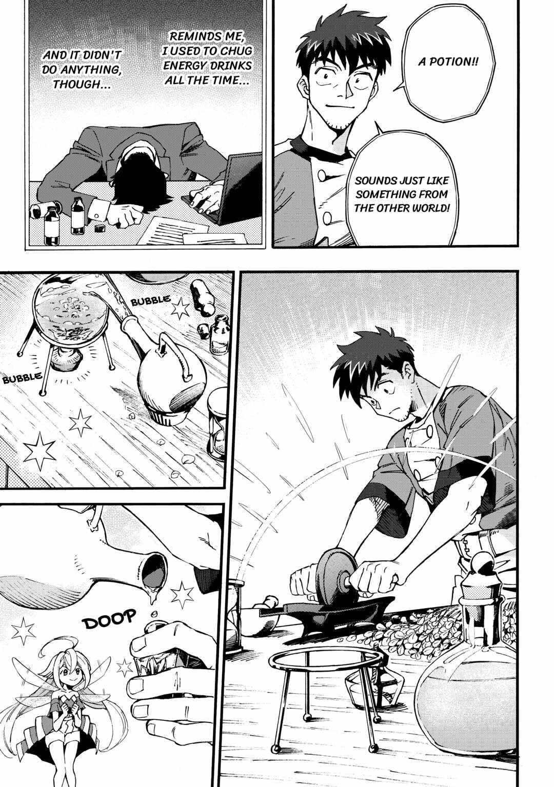 I May Be a Forty-something Old Guy, but Some Goddess Gave Me Nine Cheat Abilities! Chapter 2 page 18