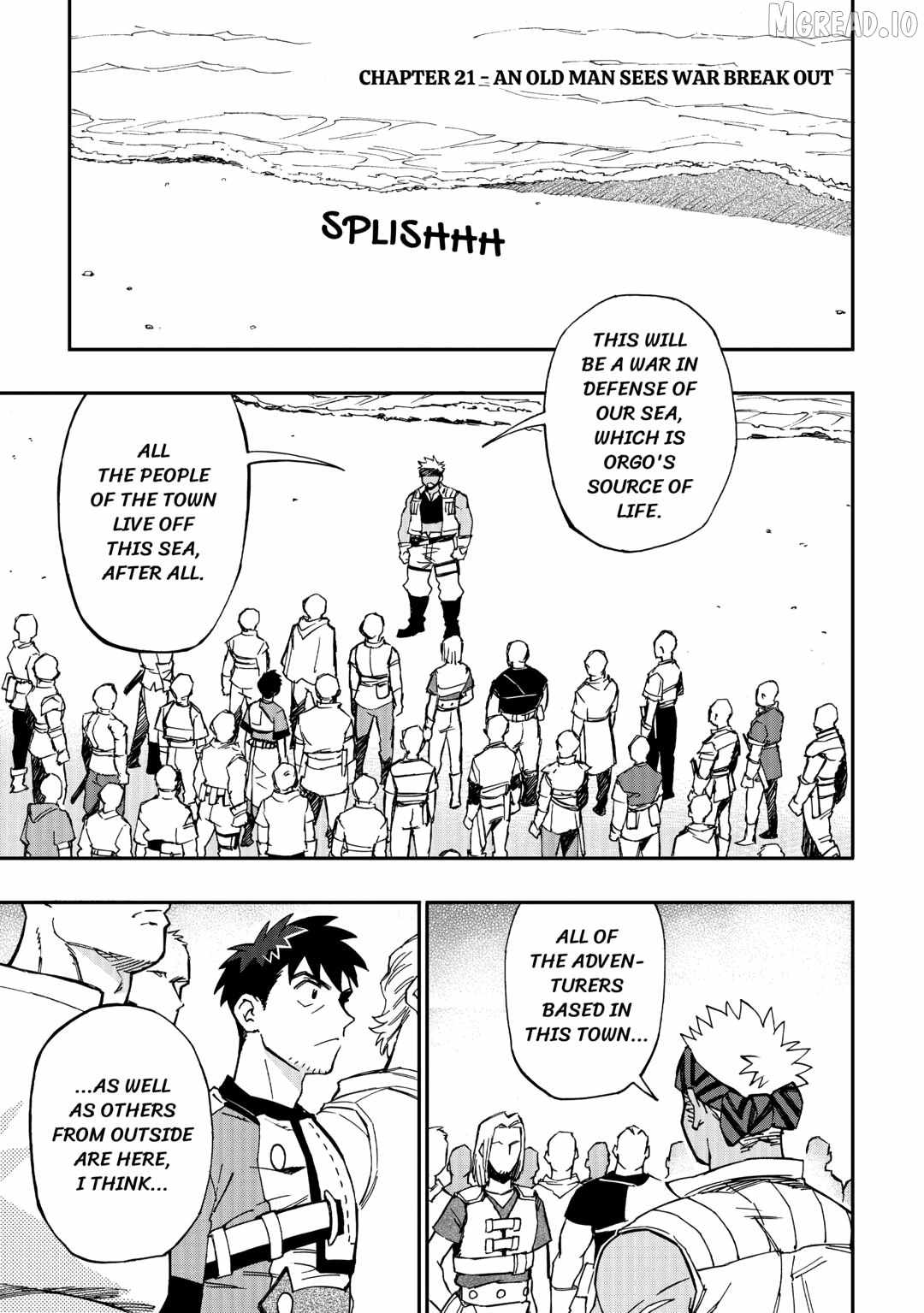 I May Be a Forty-something Old Guy, but Some Goddess Gave Me Nine Cheat Abilities! Chapter 21 page 1