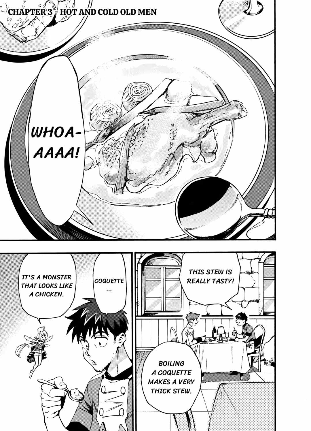 I May Be a Forty-something Old Guy, but Some Goddess Gave Me Nine Cheat Abilities! Chapter 3 page 1