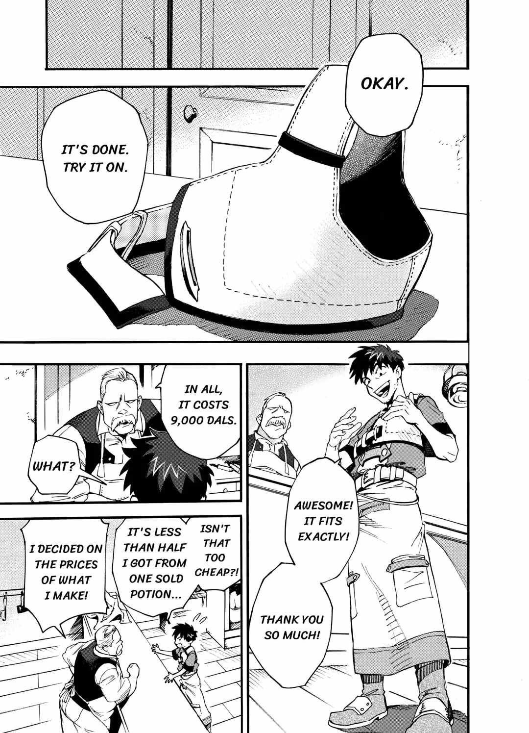 I May Be a Forty-something Old Guy, but Some Goddess Gave Me Nine Cheat Abilities! Chapter 3 page 9