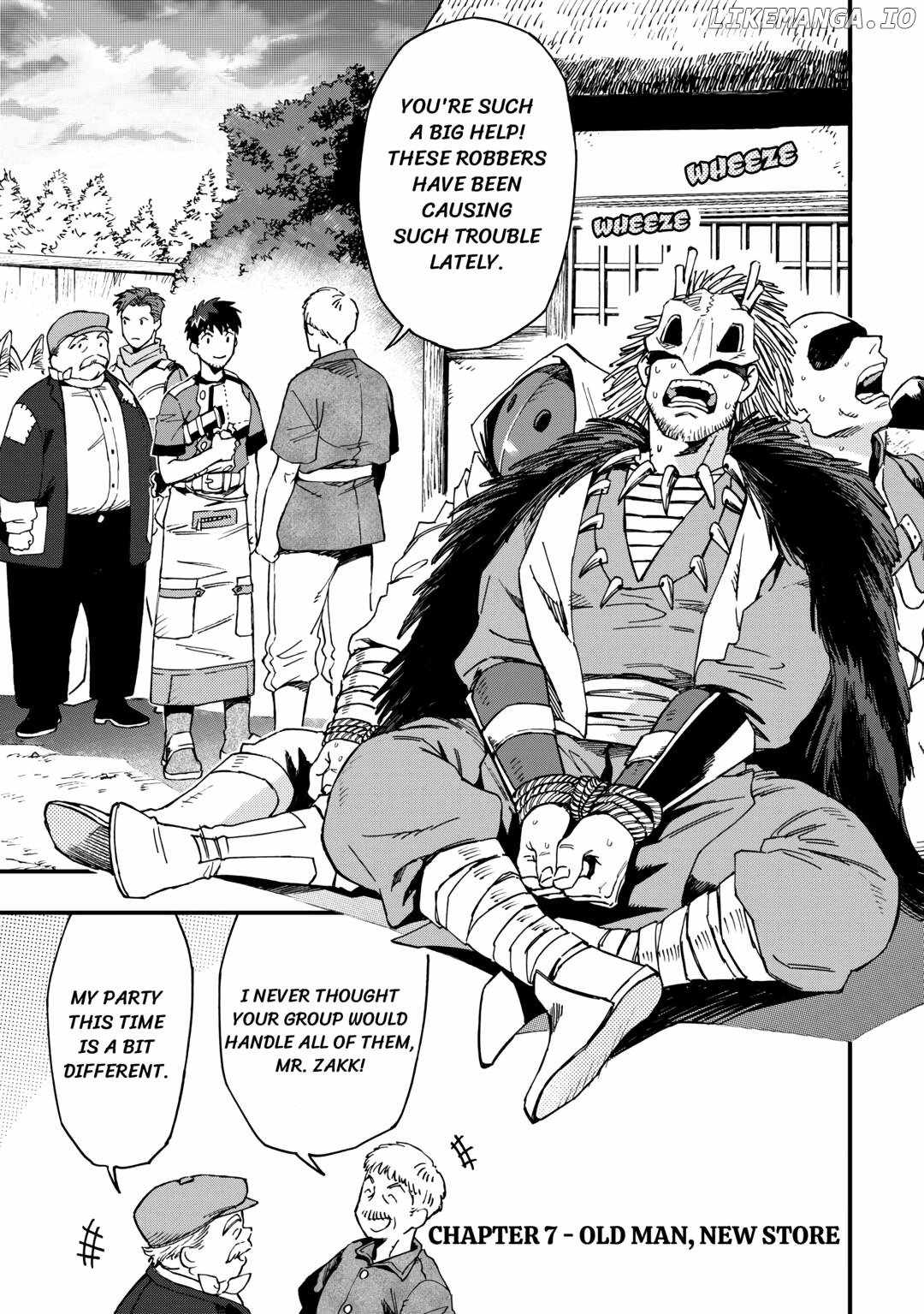 I May Be a Forty-something Old Guy, but Some Goddess Gave Me Nine Cheat Abilities! Chapter 7 page 1
