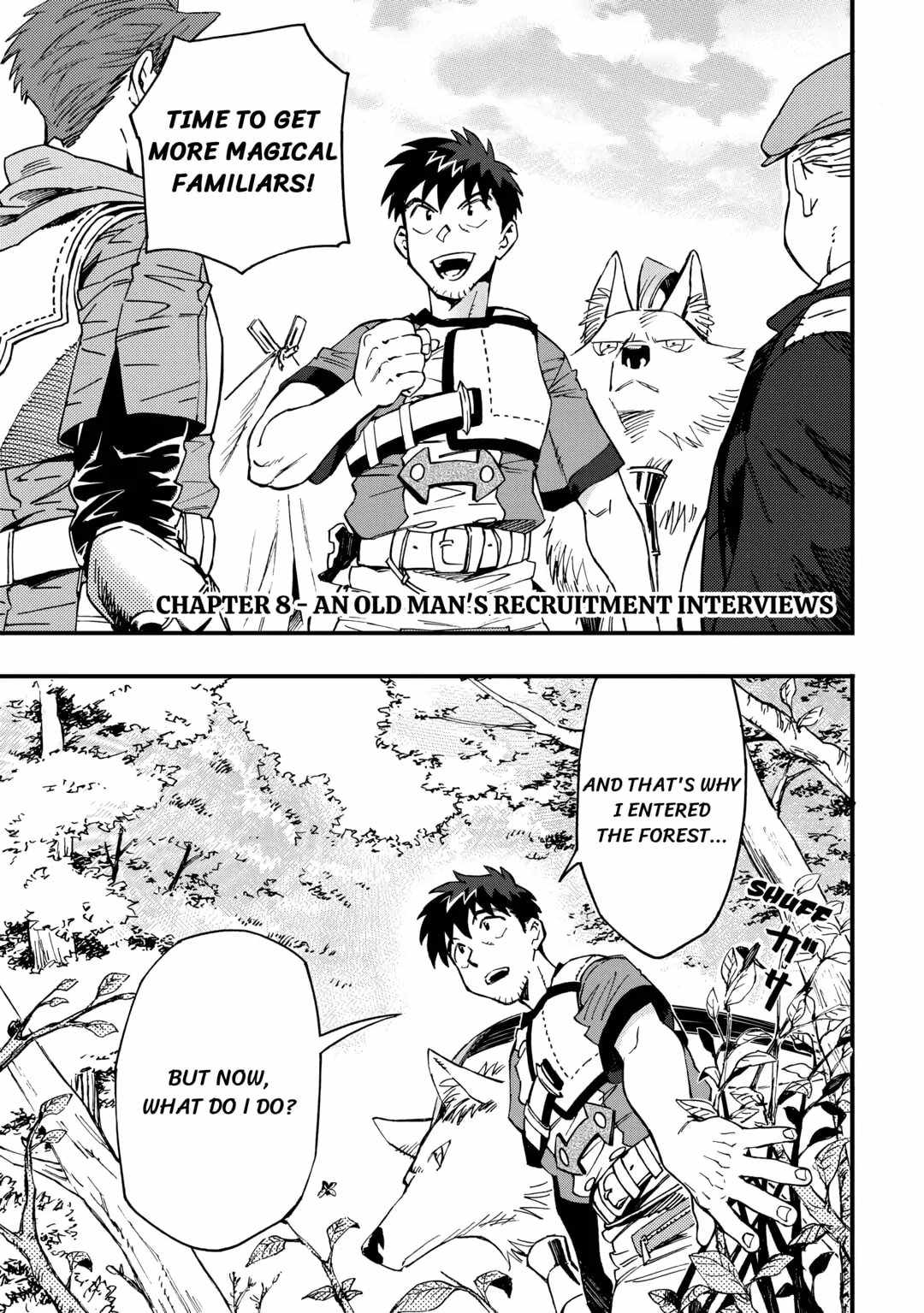 I May Be a Forty-something Old Guy, but Some Goddess Gave Me Nine Cheat Abilities! Chapter 8 page 1