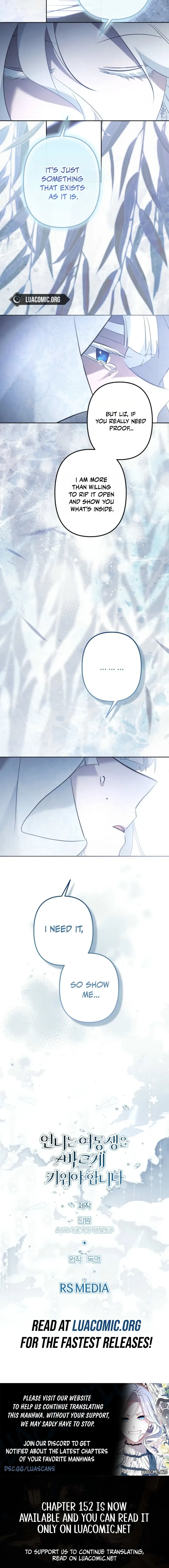 I Need to Raise My Sister Properly Chapter 151 page 6
