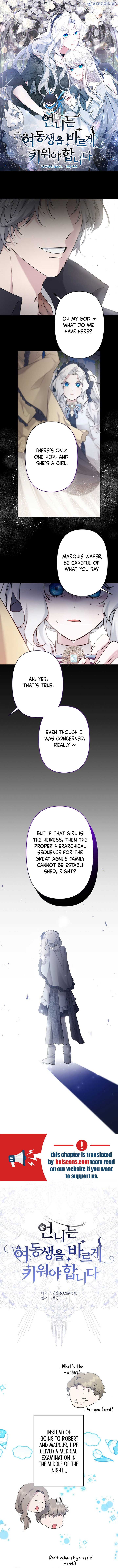 I Need to Raise My Sister Properly Chapter 21 page 2
