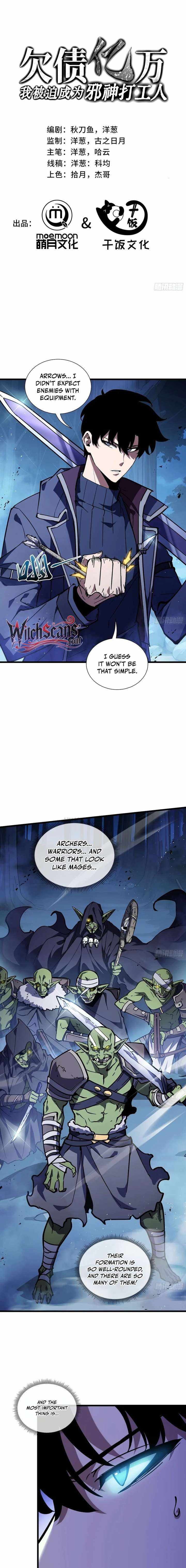 I Owe Billions in Debt, So I Was Forced to Work for an Evil God Chapter 36 page 1