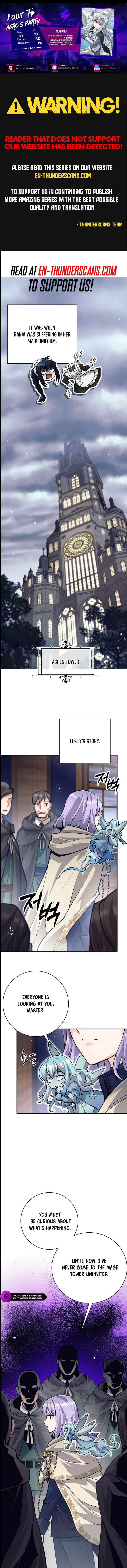 I Quit the Hero’s Party Chapter 54 page 1