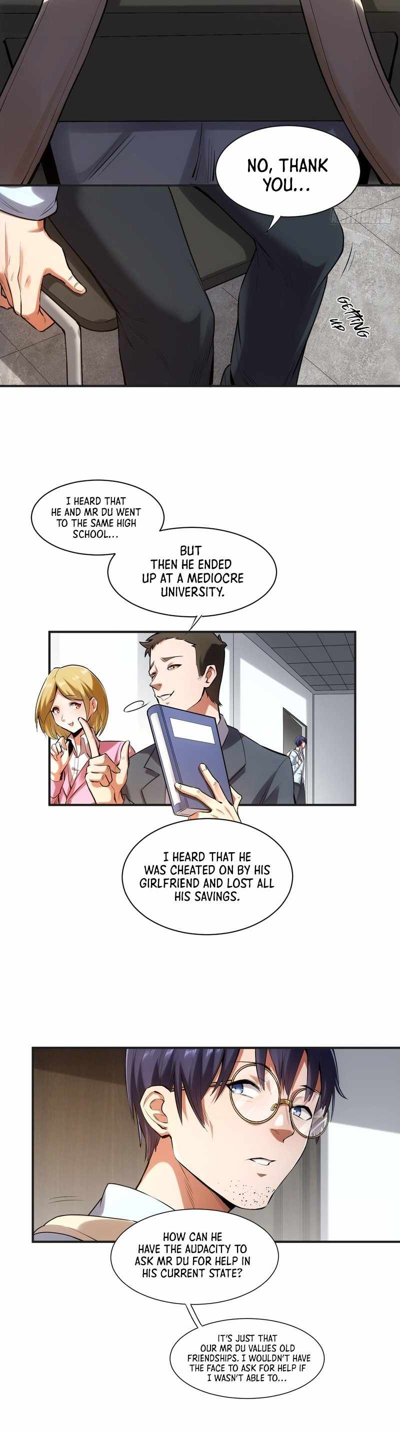I Regressed to Level Up Instead of Being a Simp Chapter 1 page 3