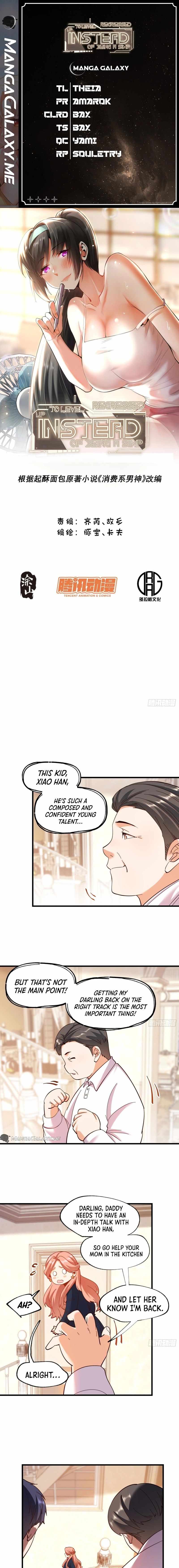 I Regressed to Level Up Instead of Being a Simp Chapter 102 page 1