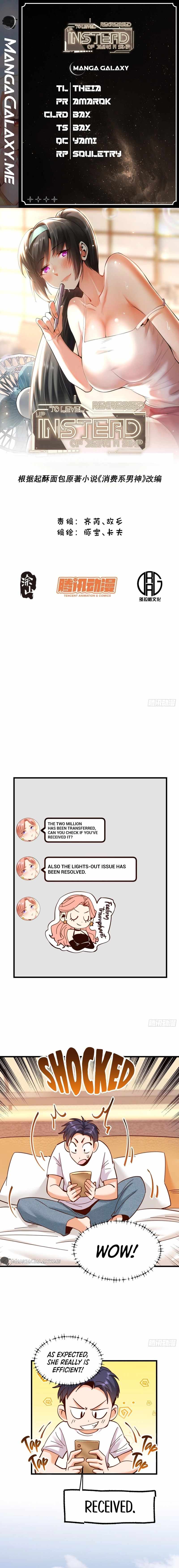 I Regressed to Level Up Instead of Being a Simp Chapter 110 page 1